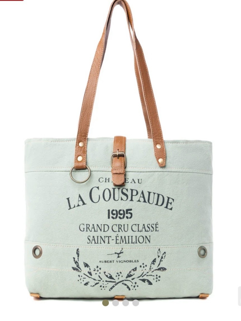 Myra La Couspaude Canvas Tote Bag